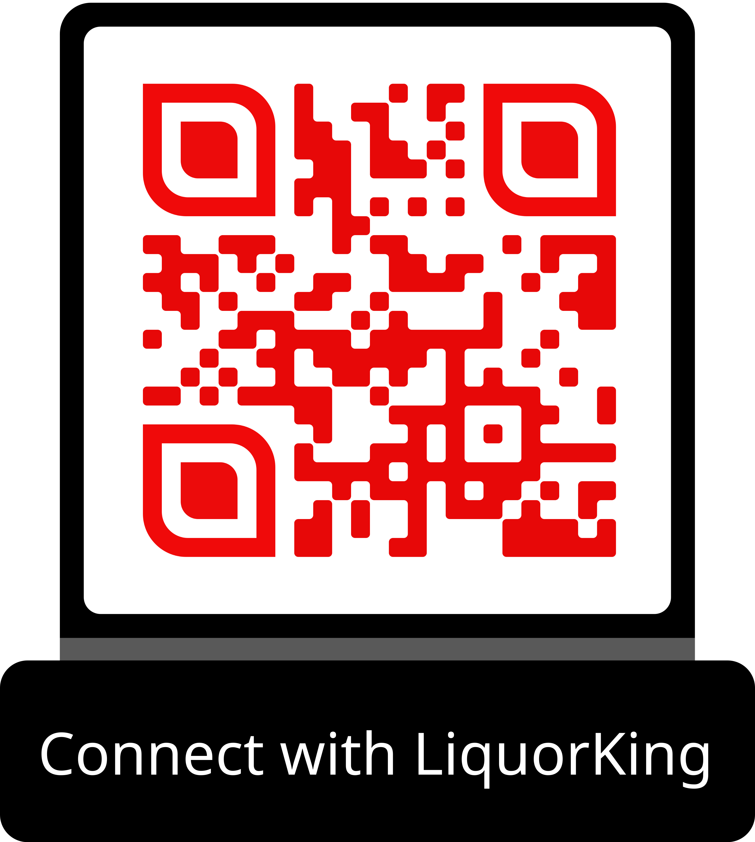 Liquor King Connect QR Code